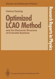 Cover von Optimized LCAO Method and the Electronic Structure of Extended Systems