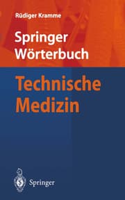 Cover von Wörterbuch Technische Medizin