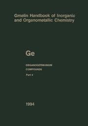 Cover von Ge Organogermanium Compounds