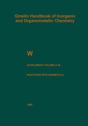 Cover von W Tungsten