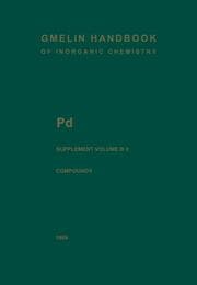 Cover von Pd Palladium