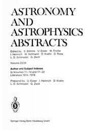Cover von Author and Subject Indexes
