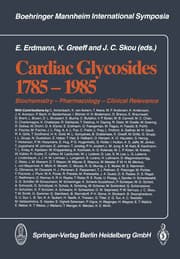 Cover von Cardiac Glycosides 1785-1985