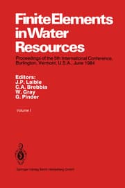 Cover von Finite Elements in Water Resources