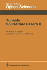 Cover von Tunable Solid-State Lasers II