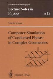 Cover von Computer Simulation of Condensed Phases in Complex Geometries