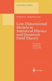 Cover von Low-Dimensional Models in Statistical Physics and Quantum Field Theory