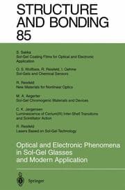 Cover von Optical and Electronic Phenomena in Sol-Gel Glasses and Modern Application