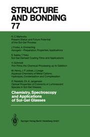Cover von Chemistry, Spectroscopy and Applications of Sol-Gel Glasses