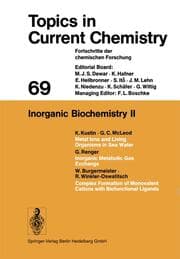 Cover von Inorganic Biochemistry II