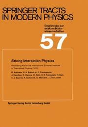 Cover von Strong Interaction Physics