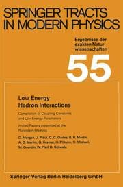Cover von Low Energy Hadron Interactions