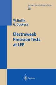 Cover von Electroweak Precision Tests at LEP