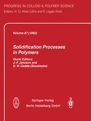 Cover von Solidification Processes in Polymers