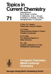 Cover von Inorganic Chemistry Metal Carbonyl Chemistry