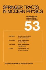 Cover von Springer Tracts in Modern Physics