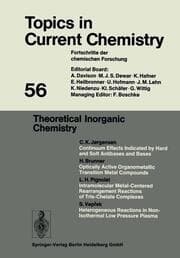 Cover von Theoretical Inorganic Chemistry