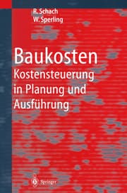 Cover von Baukosten