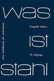 Cover von Was ist Stahl