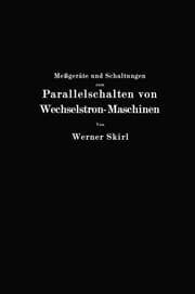 Cover von Meßgeräte und Schaltungen zum Parallelschalten von Wechselstrom-Maschinen