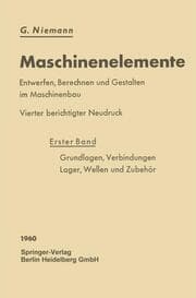 Cover von Maschinenelemente