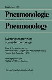 Cover von Leistungsbegrenzung von seiten der Lunge