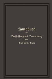 Cover von Handbuch der Verfassung und Verwaltung in Preußen und dem Deutschen Reiche
