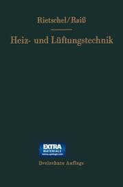 Cover von H.Rietschels Lehrbuch der Heiz- und Lüftungstechnik