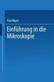 Cover von Einführung in die Mikroskopie