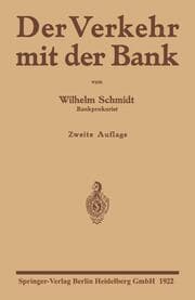 Cover von Der Verkehr mit der Bank