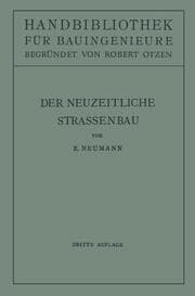 Cover von Der neuzeitliche Straßenbau