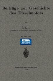 Cover von Beiträge zur Geschichte des Dieselmotors