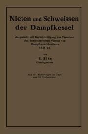 Cover von Nieten und Schweissen der Dampfkessel