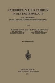 Cover von Nährböden und Farben in der Bakteriologie