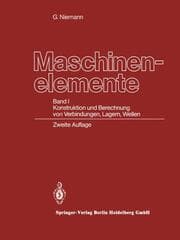 Cover von Maschinenelemente I