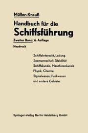 Cover von Handbuch für die Schiffsführung
