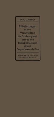 Cover von Erläuterungen zu den Vorschriften für die Errichtung und den Betrieb elektrischer Starkstromanlagen einschließlich Bergwerksvorschriften und zu den Merkblättern für Starkstromanlagen in der Landwirtschaft