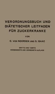 Cover von Verordnungsbuch und Diätetischer Leitfaden für Zuckerkranke mit 172 Kochvorschriften