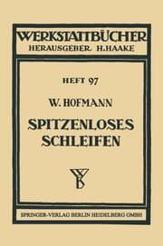Cover von Spitzenloses Schleifen