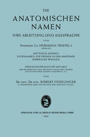 Cover von Die anatomischen Namen