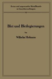Cover von Blei und Bleilegierungen