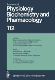 Cover von Reviews of Physiology, Biochemistry and Pharmacology