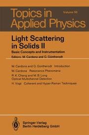 Cover von Light Scattering in Solids II