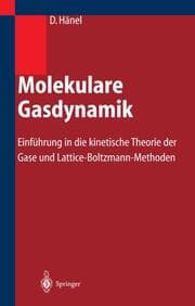 Cover von Molekulare Gasdynamik