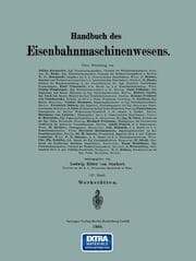 Cover von Werkstätten