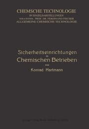 Cover von Sicherheitseinrichtungen in Chemischen Betrieben
