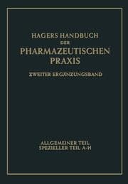 Cover von Hagers Handbuch der pharmazeutischen Praxis