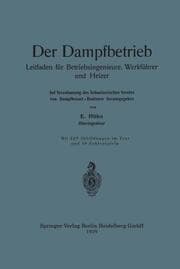 Cover von Der Dampfbetrieb
