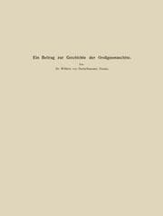 Cover von Ein Beitrag zur Geschichte der Großgasmaschine