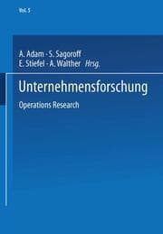 Cover von Unternehmensforschung
